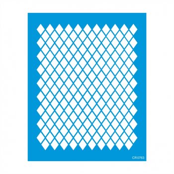 Stencil CR Laser Losango - 20x25