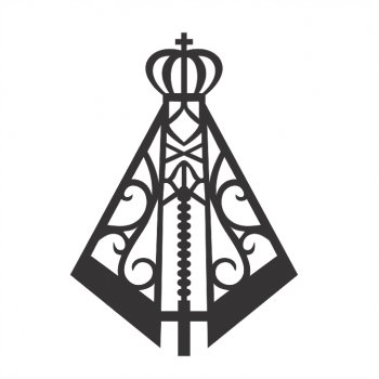 Recorte Nossa Senhora em Acrílico