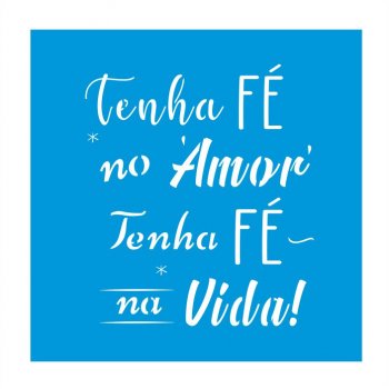 Stencil CR Laser Tenha Fé (P-M-G)