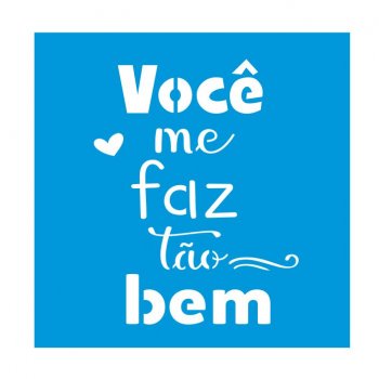 Stencil CR Laser Tão Bem (P-M-G)
