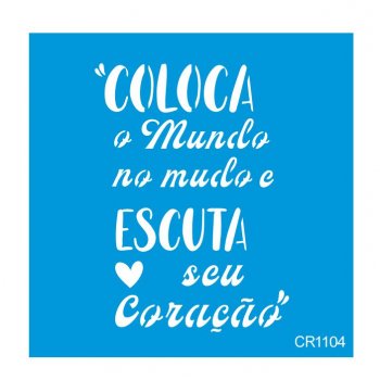 Stencil CR Laser Escuta (P-M-G)
