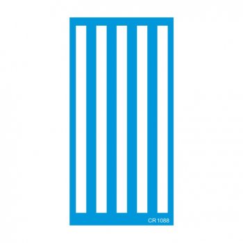 Stencil CR Laser Listras 03 - 10x20