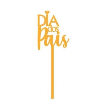 Topper de Bolo Dia dos Pais (P-G)