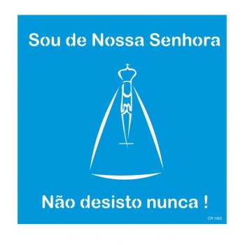 Stencil CR Laser Sou de Nossa Senhora Modelo 2 (P-M-G)