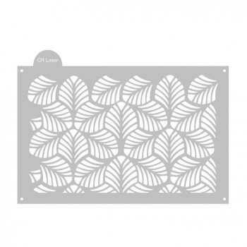 Stencil CR Laser para Bolo Folhas Mod 2 (P-G)