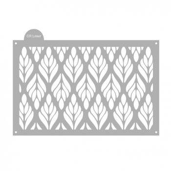 Stencil CR Laser para Bolo Gotas (P-G)