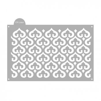 Stencil CR Laser para Bolo Copas (P-G)