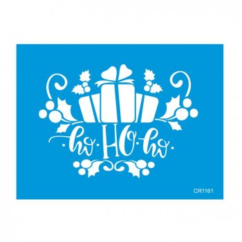 Stencil CR Laser HoHoHo - 15x20