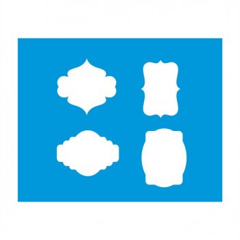 Stencil CR Laser TAG 1