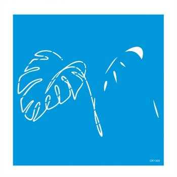 Stencil CR Laser Pintura Orgânica Costela de Adão Modelo 4 - 30x30