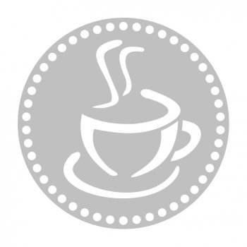 Base Café para Crochê em Acrílico (P-M-G)