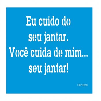 Stencil CR Laser Cuida de Mim (P-M-G)