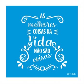Stencil CR Laser Coisas da Vida (P-M-G)