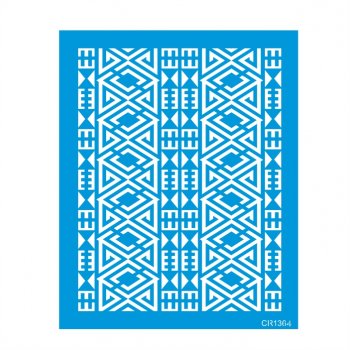 Stencil CR Laser Étnico 02 - 20 x 25