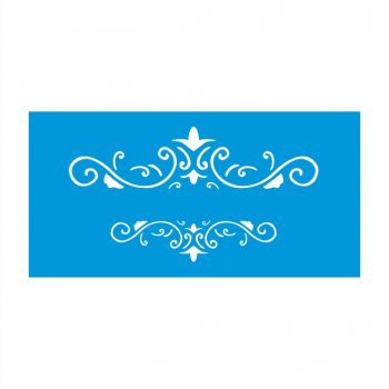 Stencil CR Laser Arabesco 01 - 10x20