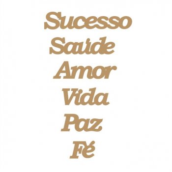 Kit com 6  Palavras Edificantes (P-M-G)