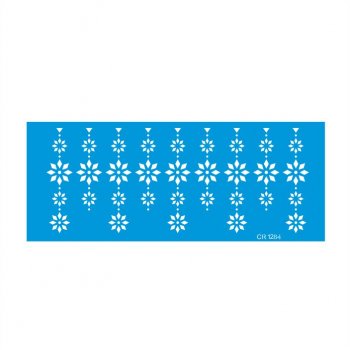 Stencil CR Laser Floral - 10x25