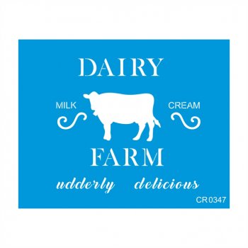 Stencil CR Laser Country Farmhouse Nº 1 - (P-M-G)