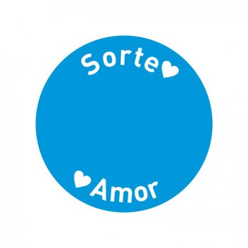 Stencil CR Laser para Descanso de Copo Sorte e Amor