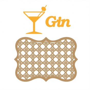 Telinha com Recorte Gin e Taça