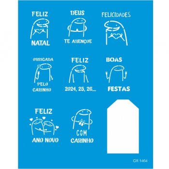 Stencil CR Laser Bento Flork TAG 02 - 20x25