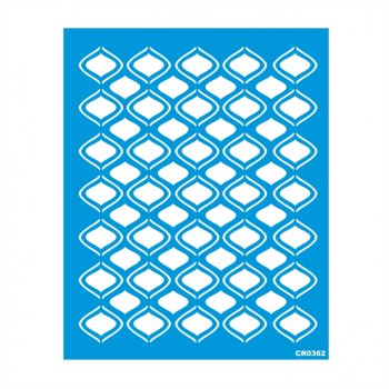 Stencil CR Laser Balão Modelo 2 - 20x25