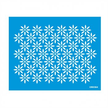Stencil CR Laser Margarida - 20x25