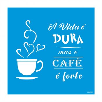 Stencil CR Laser Café - (P-M-G)