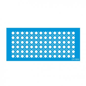 Stencil CR Laser Palha Indiana 02 - 9x20