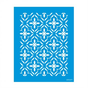 Stencil CR Laser Vitral 04 - 20x25