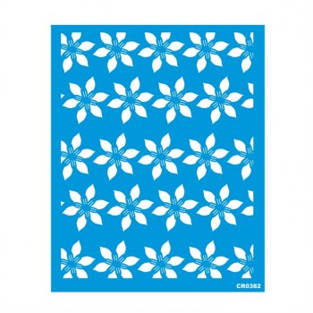 Stencil CR Laser Lírio - 20x25