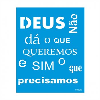 Stencil CR Laser Provisão - 20x25