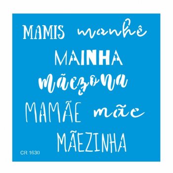 Stencil Mãezona - (PP-P-M)