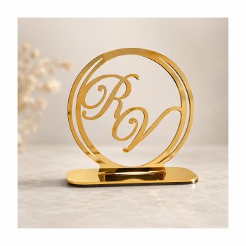 Topper Personalizado com Base em Acrílico