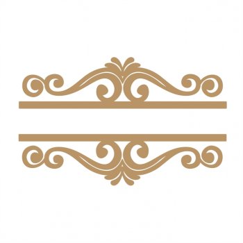 Dupla de Ornamento Decorativo nº 3