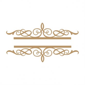 Dupla de Ornamento Decorativo nº 4