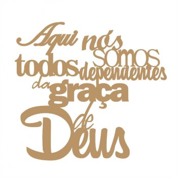 Frase - Graça de Deus