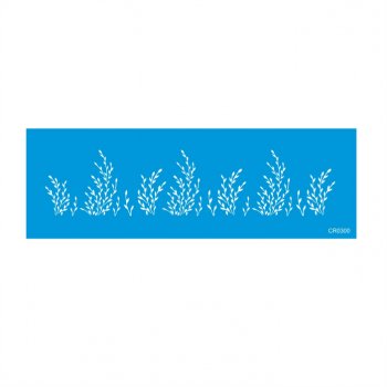 Stencil CR Laser Folhagem Modelo 2 - 10x30