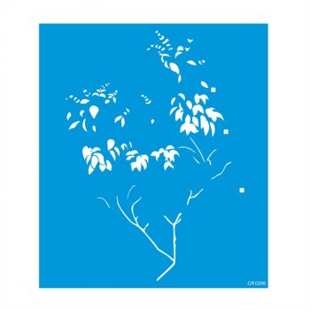 Stencil CR Laser Planta Manjericão - 26x30