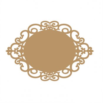Placa Oval (P-M-G)