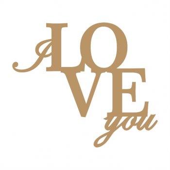 Aplique I Love You