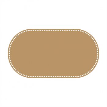 Base Berço Moisés para Crochê em MDF - 35 cm x 65 cm