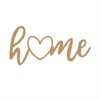 Aplique Home Coração