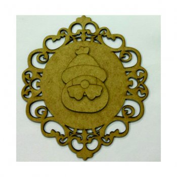 Placa Papai Noel Nº 1