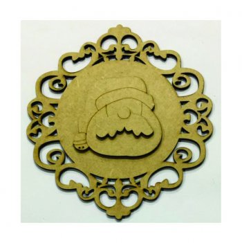 Placa Papai Noel Nº 2