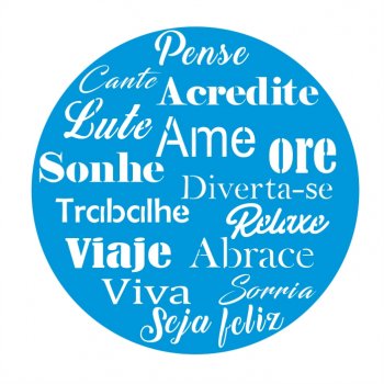 Stencil CR Laser Mandala Pense - 30 cm