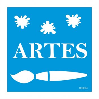 Stencil CR Laser Artes - 20x20