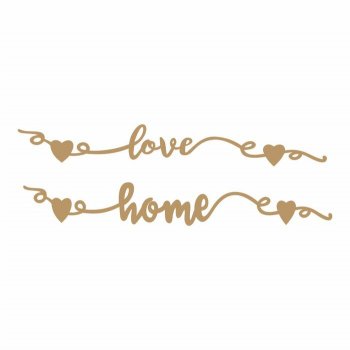 Recorte Home e Love