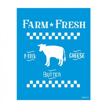 Stencil CR Laser Farmhouse Nº 5 - 20x25