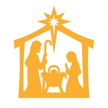Guirlanda de Natal para Porta em Acrílico - 01